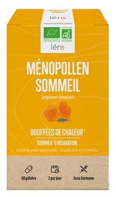 Léro Ménopollen Sommeil Bio 1 Mois 60 Gélules