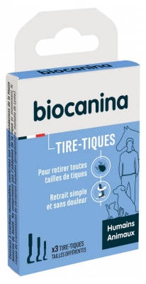 Biocanina Tire-Tiques 3 Unités