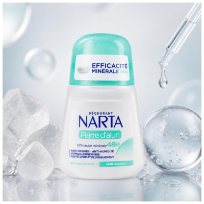 Narta Déodorant Pierre d'Alun 48 Heures 50 ML
