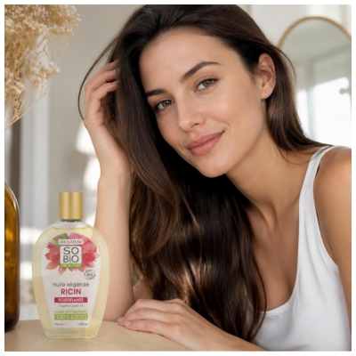Léa Nature SO BIO étic Huile Végétale de Ricin Fortifiante Bio 100 ml