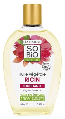 Léa Nature SO BIO étic Huile Végétale de Ricin Fortifiante Bio 100 ml