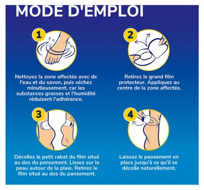Scholl Ampoules Ouvertes Égratignures et Coupures 6 Pansements