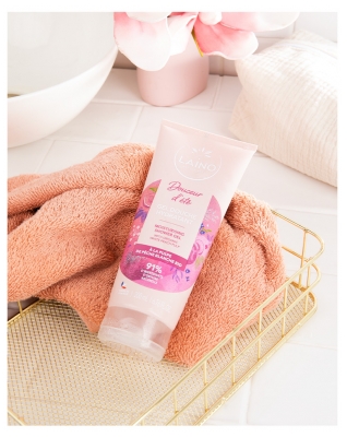 Laino Gel Douche Hydratant Pêche - Douceur d'Été Tube 200 ml