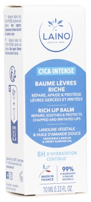 Laino Cica Intense Baume Lèvres Riche 8 Heures 10 ml
