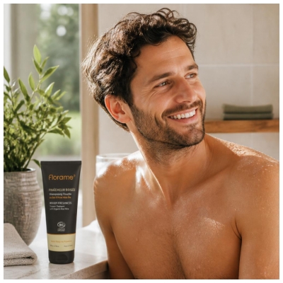 Florame Shampoing Douche Corps et Cheveux Fraicheur Boisée 200 ml