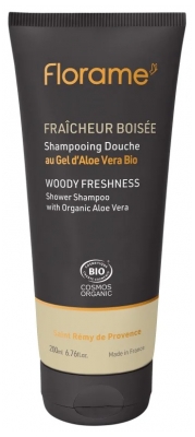 Florame Shampoing Douche Corps et Cheveux Fraicheur Boisée 200 ml