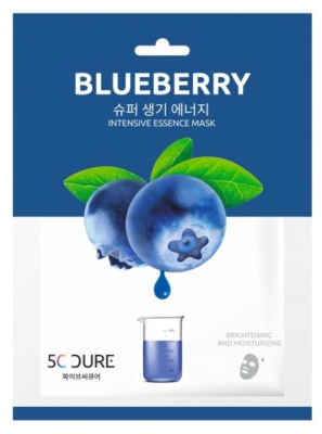 Jkosmec 5C Cure Essence Intensive Masque Tissu à la Myrtille 25 ml