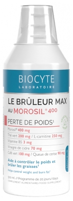 Biocyte Le Brûleur au Morosil 400 Cerise 500 ML
