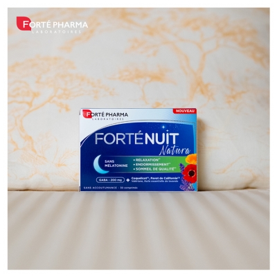 Forté Pharma Forté Nuit Natura Sans Mélatonine Sans Accoutumance 30 comprimés