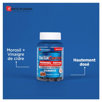 Forté Pharma XtraSlim Chrono Détox Morosil 400 MG 60 Gommes