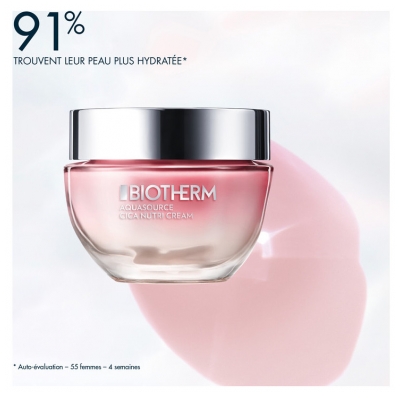 Biotherm Aquasource Cica Nutri Crème Hydratante 50 ml