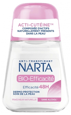 Narta Anti-Transpirant Bio Efficacité 48 Heures 50 ML