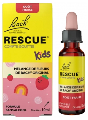 Rescue ® Kids Compte-Gouttes Fraise 10 ml