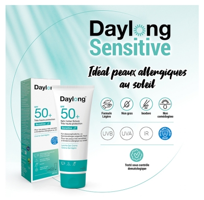 Daylong Sensitive Gel-Crème Légère SPF 50 + 200 ML