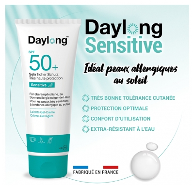 Daylong Sensitive Gel-Crème Légère SPF 50 + 200 ML