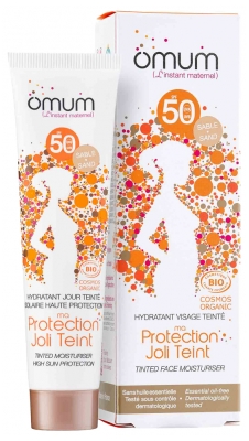 Omum Ma Protection Joli Teint Hydratant Visage Teinté SPF50 Bio 40 ml