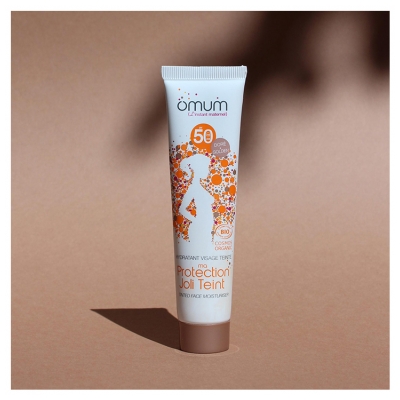 Omum Ma Protection Joli Teint Hydratant Visage Teinté SPF50 Bio 40 ml - Teinte : Doré