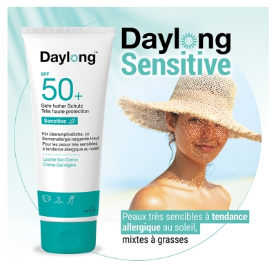 Daylong Sensitive Crème-Gel Légère SPF 50 + 100 ML