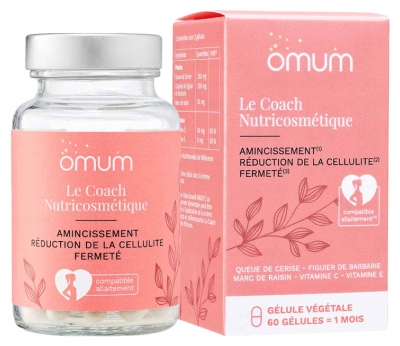 Omum le Coach Nutricosmétique : Complément Alimentaire Pour Affiner la Silhouette - 60 Gélules