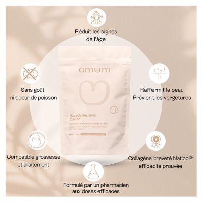 Omum Mon Collagène Cacao Élasticité 180 g