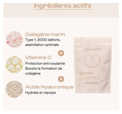 Omum Mon Collagène Cacao Élasticité 180 g