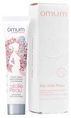 Omum Ma Jolie Peau Crème Visage Rééquilibrante & Hydratante Bio 40 ml 