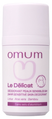Omum le Délicat Déodorant Peaux Sensibles 24h Bio 50 ml