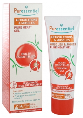 Puressentiel Gel Pure Heat® Articulations & Muscles - 80 ml (Mai 2021)