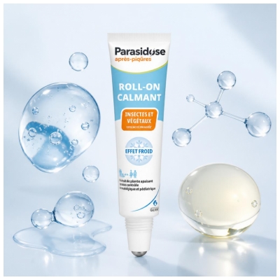Parasidose Après-Piqûres Roll-On Calmant Effet Froid 15 ml
