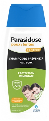 Parasidose Poux-Lentes Shampoing Préventif Anti-Poux Protection Immédiate 200 ml