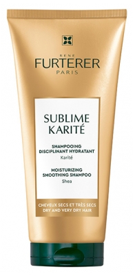 René Furterer Sublime Karité Shampoing Disciplinant Hydratant Cheveux Secs et Très Secs 200 ml