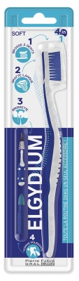 Elgydium Brosse à Dents Soft 4en1
