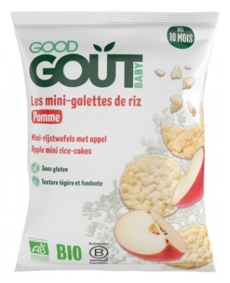Good Goût Mini-Galette Riz Pomme 40 g