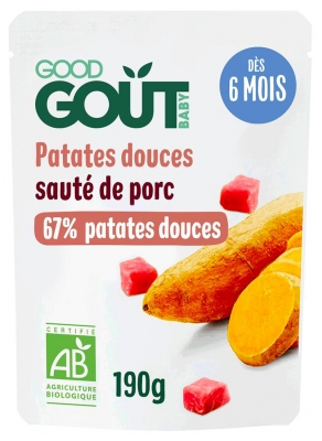 Good Goût Patates Douces Sauté de Porc 190 g