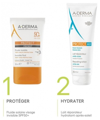 A-Derma Protect Fluide Invisile 50+ Pocket 30 ml