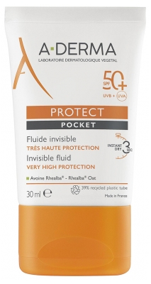 A-Derma Protect Fluide Invisile 50+ Pocket 30 ml