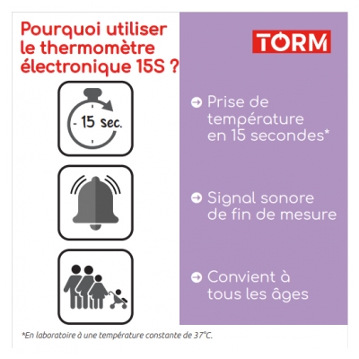 Torm Thermomètre Médical Electronique Édition Limitée