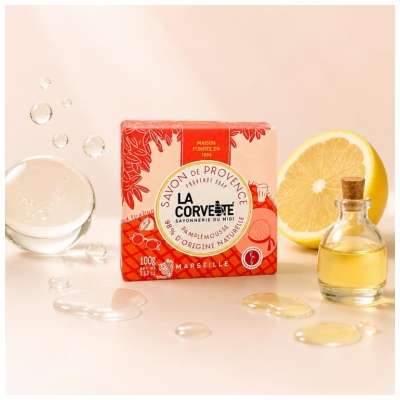 La Corvette Savon de Provence Pamplemousse 100 Grammes