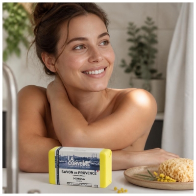 La Corvette Savon de Provence Mimosa 100 Grammes