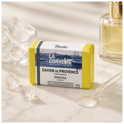 La Corvette Savon de Provence Mimosa 100 Grammes