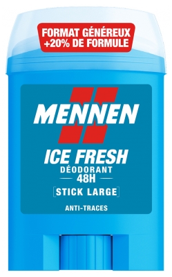 Mennen Déodorant Stick 24H Anti-Traces Ice Fresh 60 ml