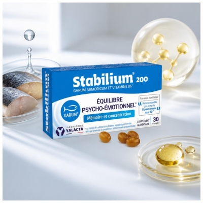 Laboratoire Yalacta Stabilium 200 Équilibre Psycho-Émotionnel 30 Unités