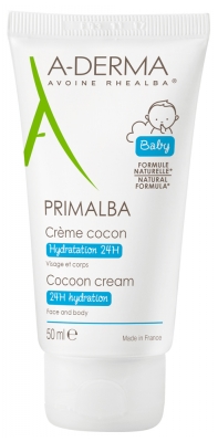 A-Derma Primalba Crème Douceur Cocon Bébé Hydratation 24H 50 ml