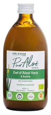 PURALOE Gel d'Aloé Vera à Boire Bio 500 ML