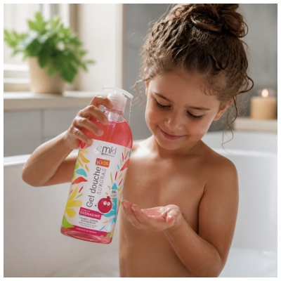 MKL Green Nature kids Gel Douche Surgras Grenadine de 1 Litre