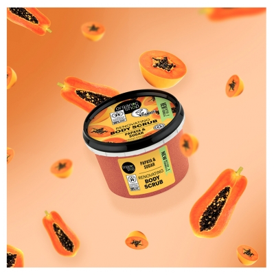 Organic Shop Body Scrub Gommage Rénovateur Corps à la Papaye 250 ML