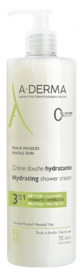 A-DERMA Crème Douche Hydratante 3en1 Peaux Fragiles 750 ml