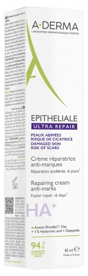 A-DERMA Epitheliale A.H Ultra Repair Crème Réparatrice et Anti Marques de 40 ML