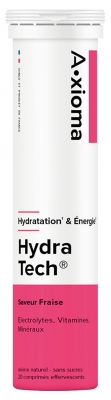 Aragan A xioma Hydra Tech Énergie & Hydratation 20 Comprimés Effervescents