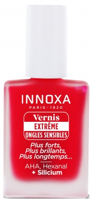 Innoxa Vernis Extrême pour Ongles Sensibles 14 ML - Couleur : Rubis